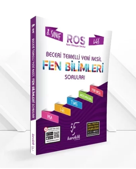 8.SINIF BECERİ TEMELLİ YENİ NESİL FEN BİLİMLERİ SORULARI ürün görseli 1