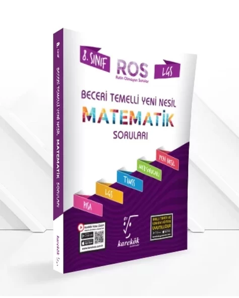 8.SINIF BECERİ TEMELLİ YENİ NESİL MATEMATİK SORULARI ürün görseli 1