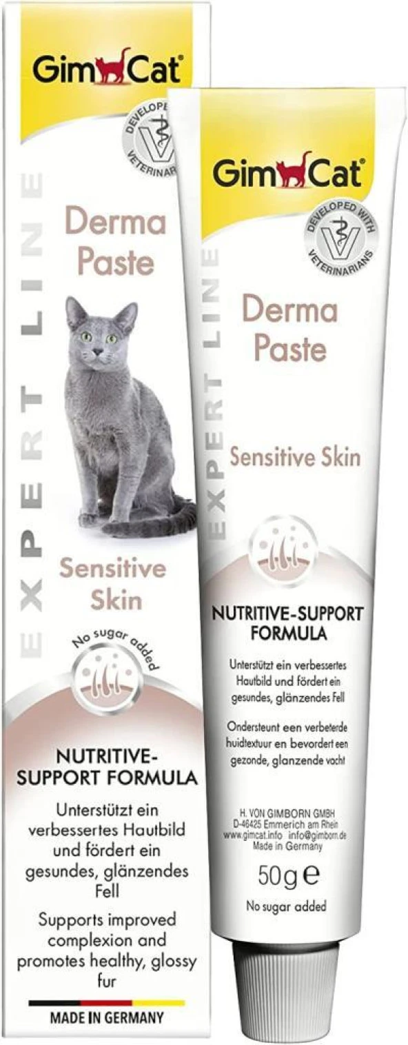 Gimcat Kedi Macunu Derma Paste 50gr Tüy Sağlığı ürün görseli 1