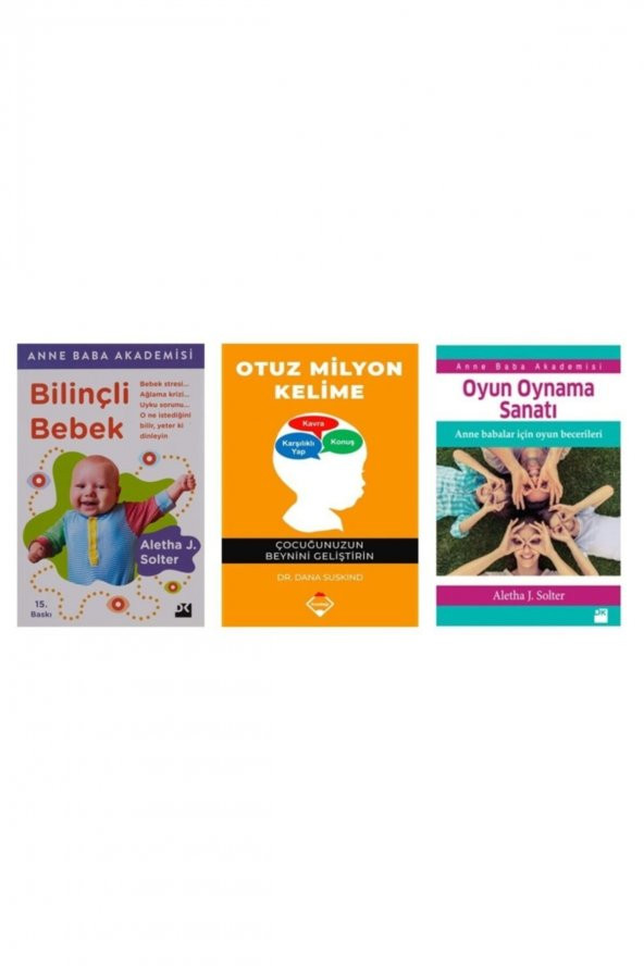 Çocuk Eğitim Seti ( Bilinçli Bebek - Otuz Milyon Kelime - Oyun Oynama Sanatı ) ürün görseli 1