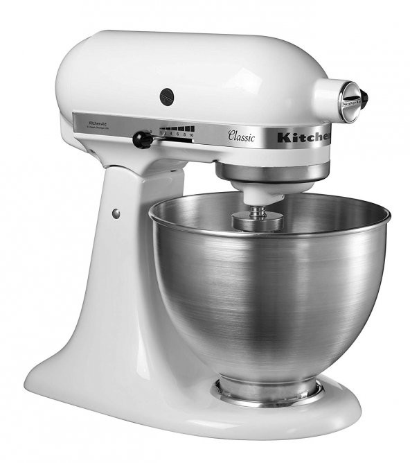 KitchenAid 4.3 Classic 5KSM45EWH 275 W Stand Mikser ürün görseli 1