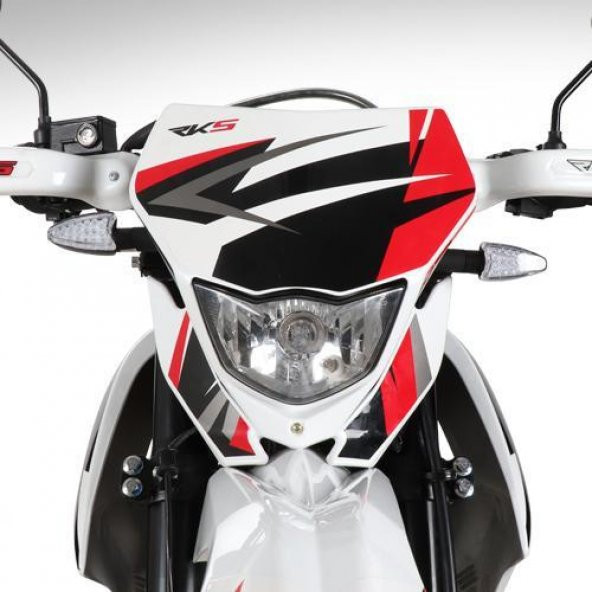 Rks Cross Rt250 Beyaz Motorsiklet - Resim 2
