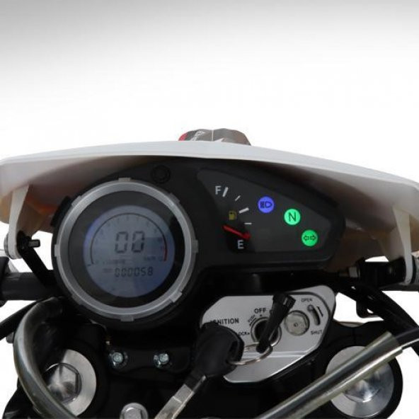 Rks Cross Rt250 Beyaz Motorsiklet - Resim 3