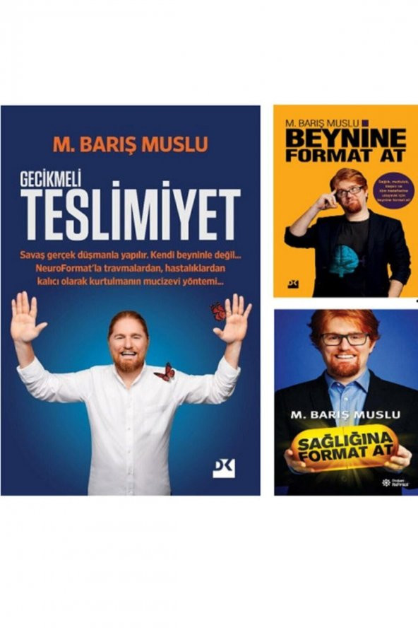 Gecikmeli Teslimiyet - Sağlığına Format At - Beynine Format At / 3 Kitap Set - M. Barış Muslu ürün görseli 1