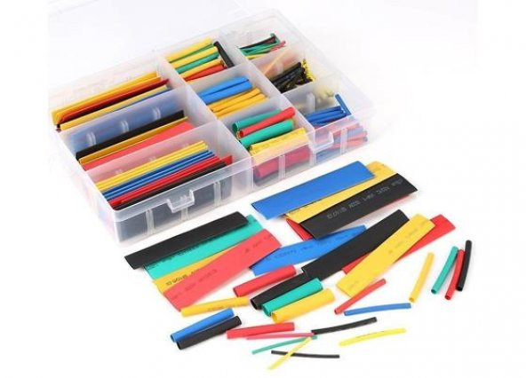 Isı ile 1/2 Daralan Makaron Kutulu Set ürün görseli 1