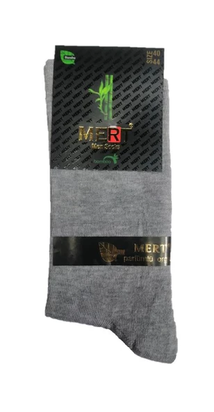 12 li Paket Mert Erkek Bambu Çorap Karışık Renk ürün görseli 1