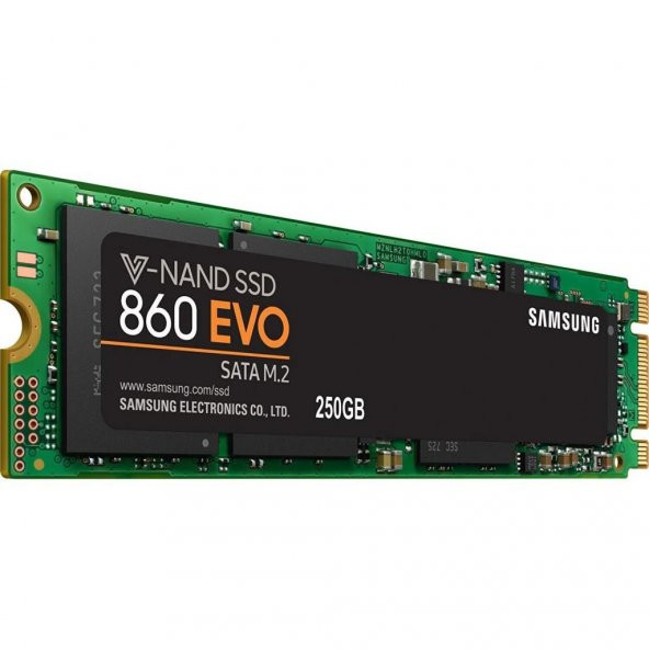 Samsung 860 EVO 250GB SSD, SATA M.2 outlet ürün görseli 1