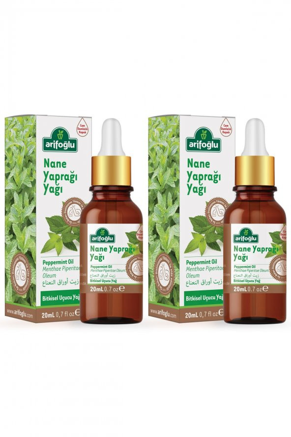 Arifoğlu Nane Yaprağı Yağı 20ml 2 Li Set ürün görseli 1