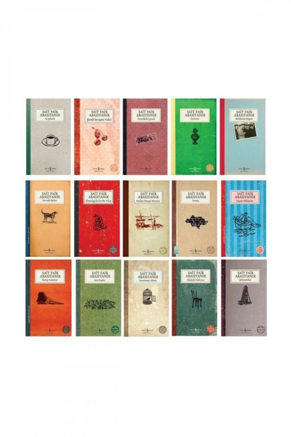 Sait Faik Abasıyanık Seti 15 Kitap ürün görseli 1