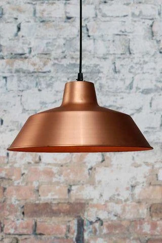 Rsylight Retro Metal Bakır Tekli Metal Sarkıt Avize Çap:35 cm ürün görseli 1