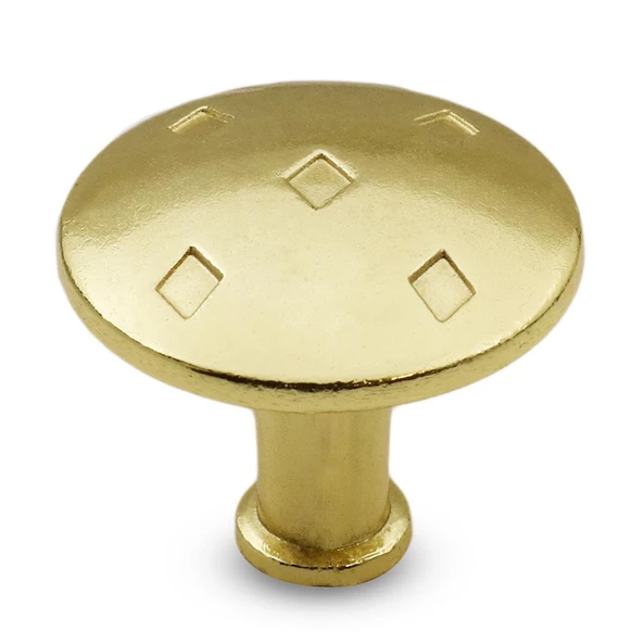 Big Düğme Kulp Mobilya Mutfak Çekmece Dolap Dolabı Kapak Kulpu Kulpları Kulbu Gold Metal ürün görseli 1