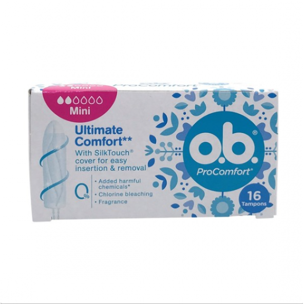 O.B ProComfort Ultimate Tampon Mini 16lı ürün görseli 1