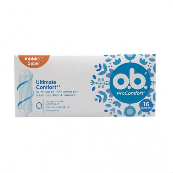 O.B ProComfort Ultimate Tampon Süper 16lı ürün görseli 1