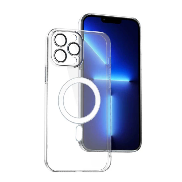 Vendas iPhone 14 Pro Max Uyumlu (14 Pro Max) Porta Serisi Kamera Korumalı Magsafe Özellikli Elektroplated Sert PC Kılıf ürün görseli 1
