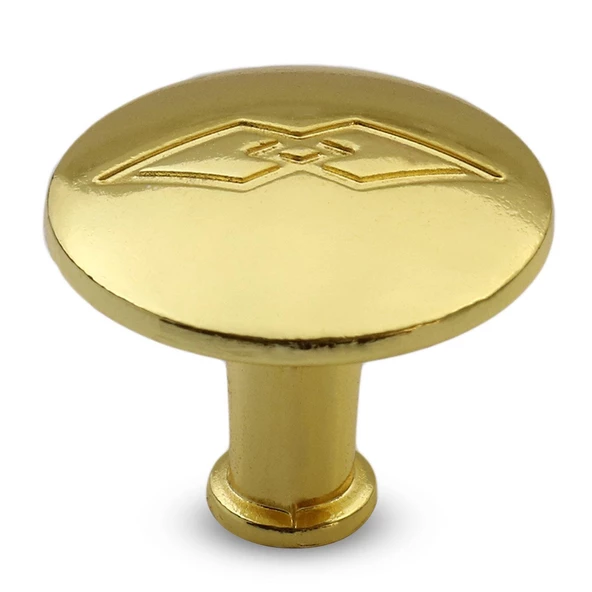 Big Düğme Kulp Mobilya Mutfak Çekmece Dolap Dolabı Kapak Kulpu Kulpları Kulbu Gold Metal ürün görseli 1