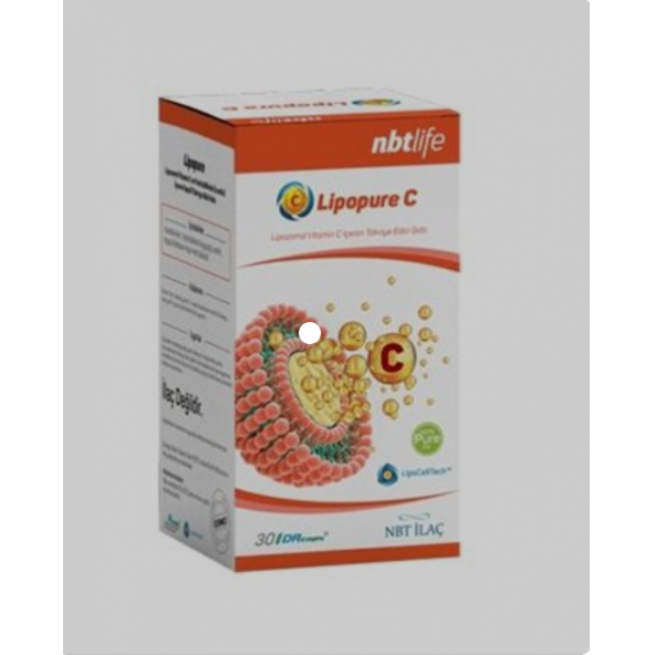 NBT Life Lipopure C Vitamini 30 Kapsül ürün görseli 1