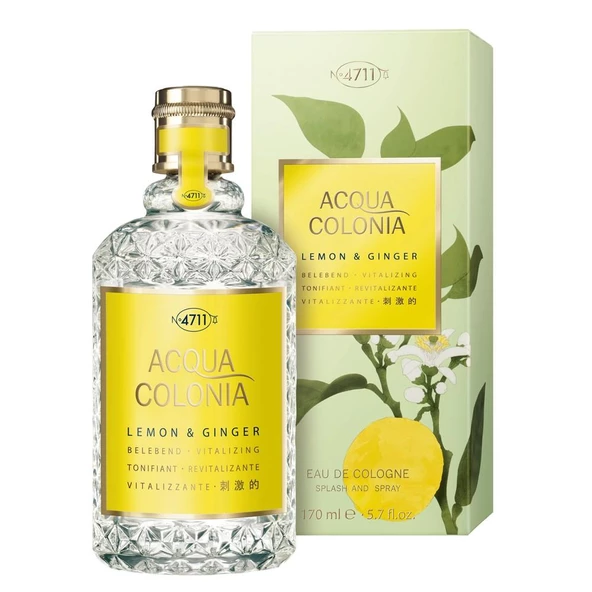 4711 Acqua Colonia Lemon & Ginger EDC 170 ml ürün görseli 1