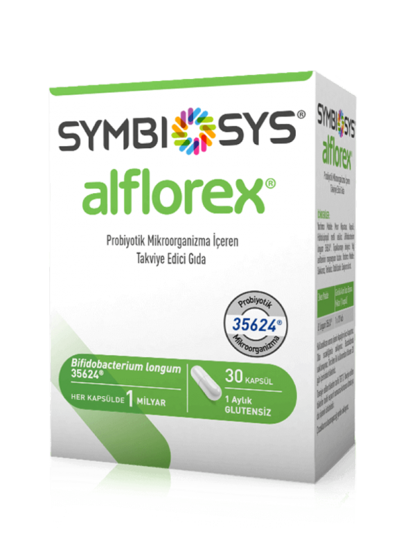Alflorex Probiyotik İçeren Takviye Edici Gıda 30 Kapsül ürün görseli 1