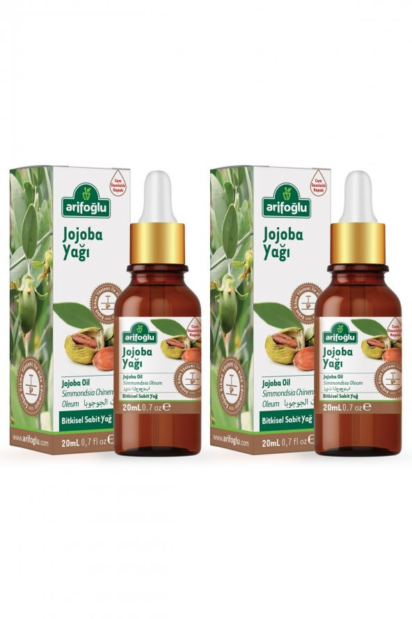 Arifoğlu Jojoba Yağı 20 mL 2 Li Set ürün görseli 1