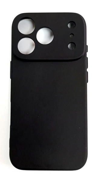 Apple iphone 17 Pro Max Uyumlu Kamera Ve Ekran Çıkıntılı Mat Yumuşak Kılıf ürün görseli 1