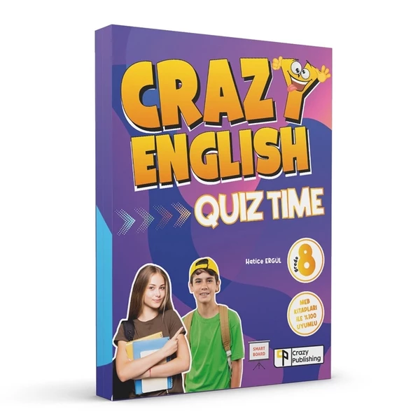 8 Sınıf Crazy English Quiz Time Yeni ürün görseli 1