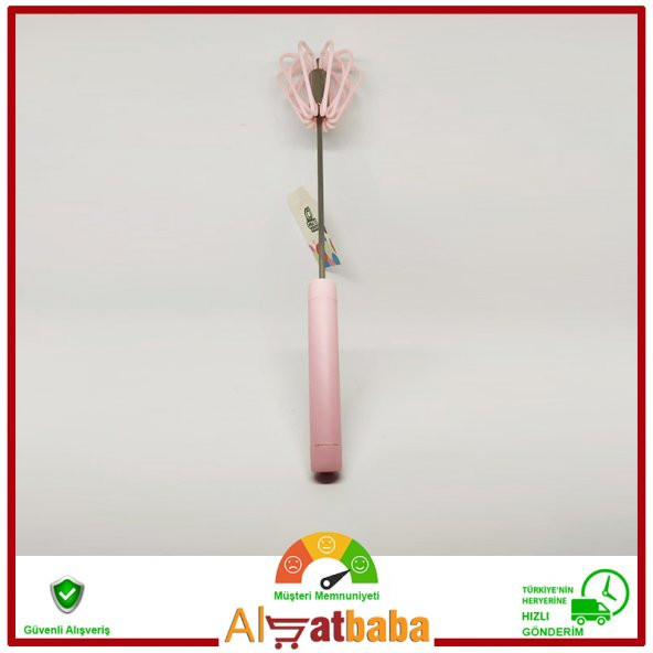 Cooks Memory Çırpıcı Küçük Silikonlu (Pembe) ürün görseli 1