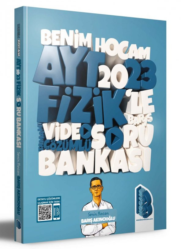 Benim Hocam  AYT Fizik Tamamı Video Çözümlü Soru Bankası ürün görseli 1