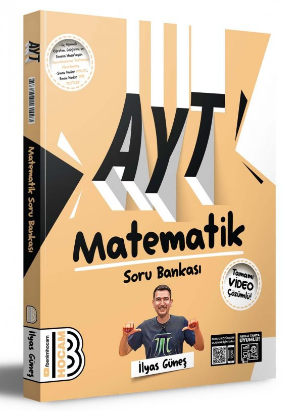 Benim Hocam AYT Matematik Tamamı Video Çözümlü Soru Bankası ürün görseli 1