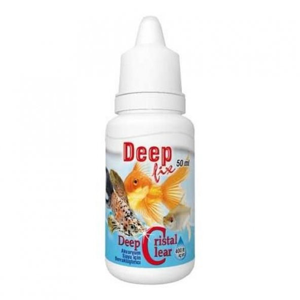 Deep Fix Crystal Clear Akvaryum Su Berraklaştırıcı 50 ML ürün görseli 1