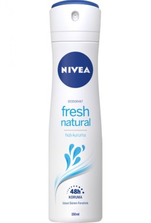 Nivea Deodorant 150 ml Kadın Fresh Natural ürün görseli 1