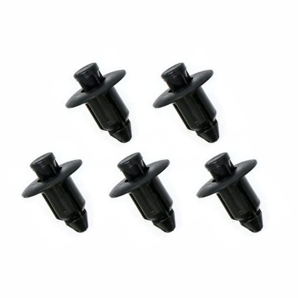 YAMAHA 7mm ÜNİVERSAL KAPORTA GRENAJ PLASTİK KLİPS OEM 5 ADET ürün görseli 1