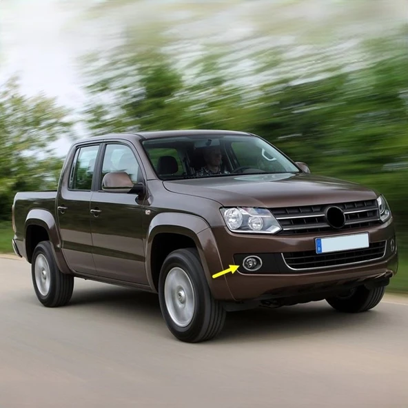 VW Amarok 2013-2016 Ön Tampon Sağ Sis Farı Krom Çerçevesi 2HH807490B ürün görseli 1