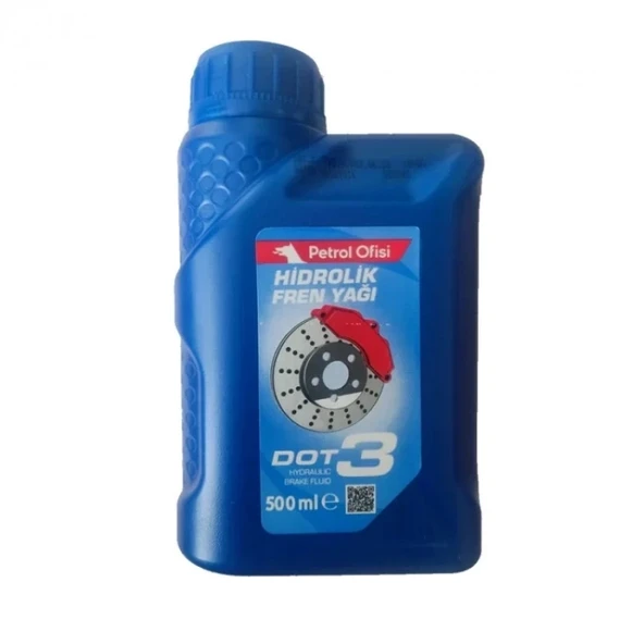 Hidrolik Fren Yağı Dot 3 - 500ml - Resim 3