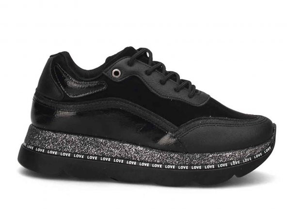 Çarıkçım Kadın Sneaker Ayakkabı Siyah 139 103 ürün görseli 1