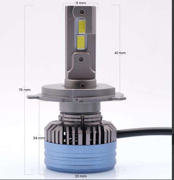 Photon Milestone H4 Katana Edition Led Headlight - Resim 3