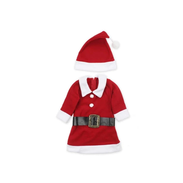 KIZ BEBEK YILBAŞI NOEL KOSTÜMÜ KIYAFETİ ürün görseli 1