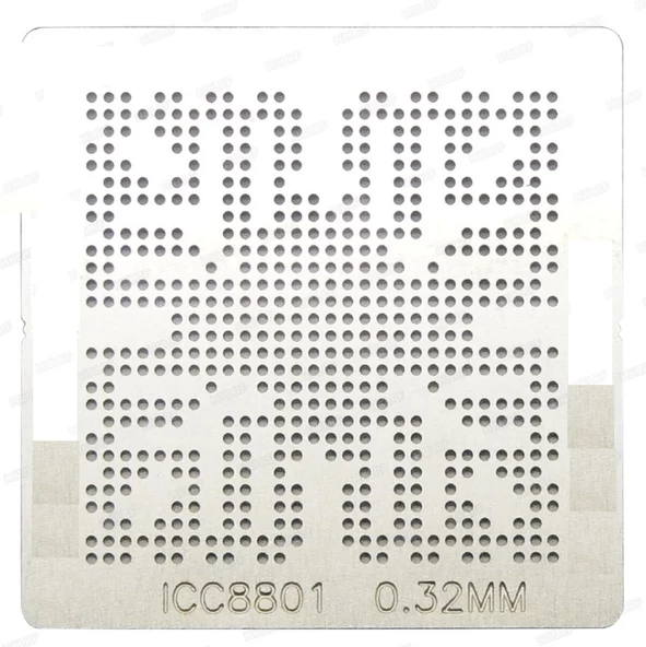 TCC8801 0.32MM BGA STENCİL KALIP ürün görseli 1