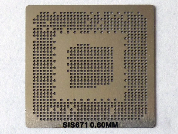 KALIP STENCİL SIS 671 671DX 671FX SIS671DX M672FX SIS672DX 672DX 0,6 MM ürün görseli 1