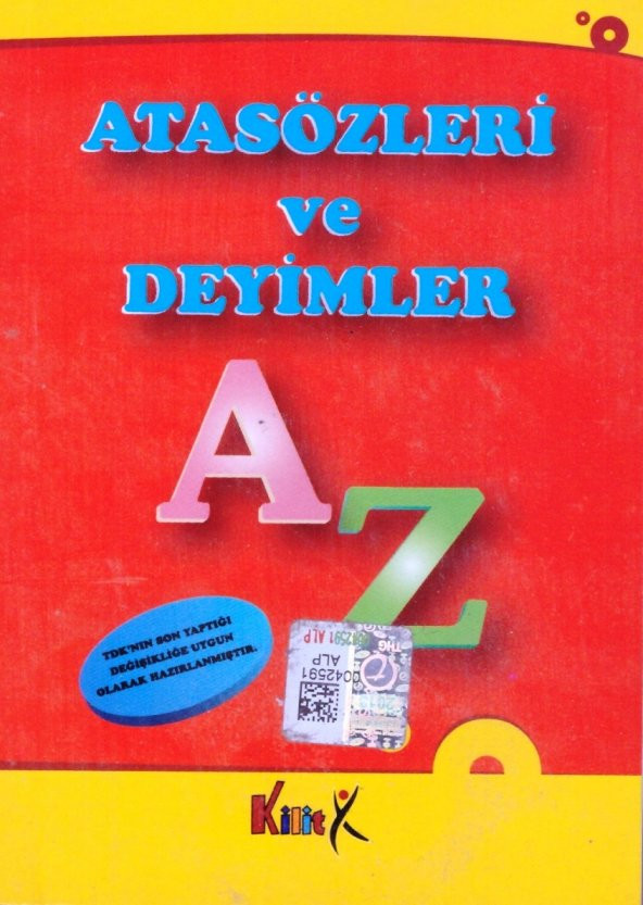 KİLİT YAY.ATASÖZLERİ VE DEYİMLER ürün görseli 1