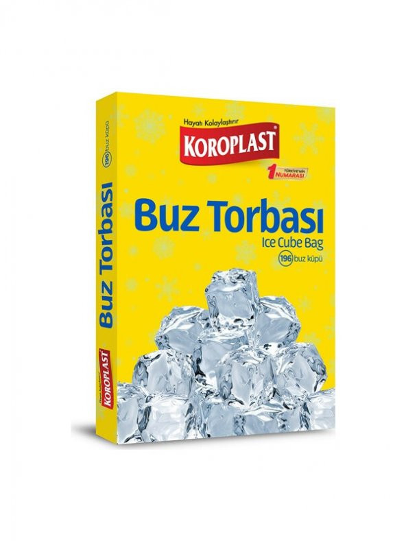 Koroplast Buz Torbası (196 Küp) ürün görseli 1