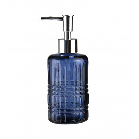 CAM SIVI SABUNLUK''YILDIZ DESENLİ MAVİ 300ML 6''8X17''6CM ürün görseli 1