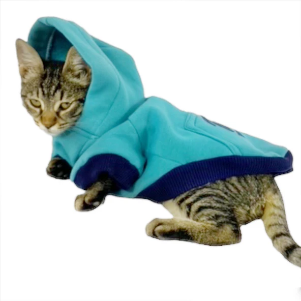 Kemique Team Sweatshirt Kedi Kıyafeti Kedi Elbisesi ürün görseli 1
