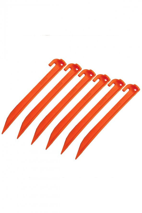 Evolite E-5551 - Arancio ABS Çadır Kazığı - 23cm 6 Adet ürün görseli 1