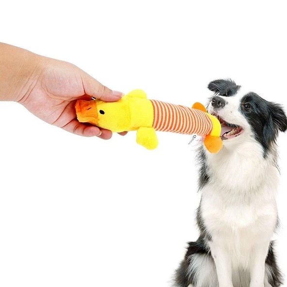 Hayvan Figürlü Peluş Köpek Oyuncağı 25 cm - Resim 5