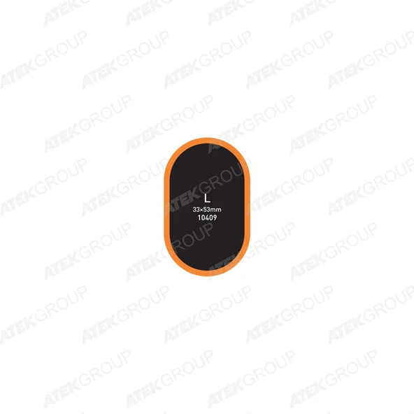 Maruni  Model L İç Lastik Tabaka Yaması Oval 33x53mm ürün görseli 1