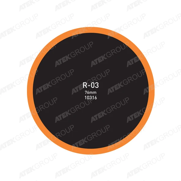 Maruni Model R03 İç Lastik Tabaka Yaması Yuvarlak 76mm ürün görseli 1