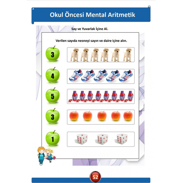 Okul Öncesi Mental Aritmetik (2 Süper Ciltli) - Resim 2