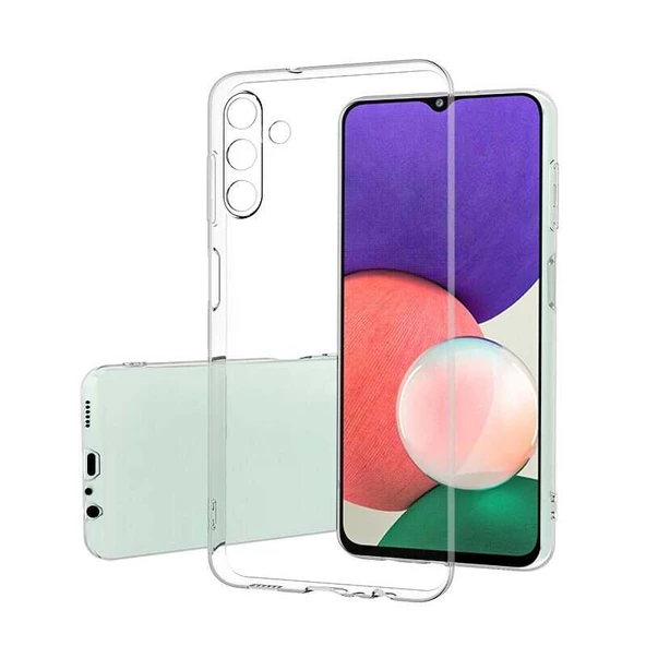 Gpack Samsung Galaxy A04S Kılıf Süper Silikon Lüx Kamera Korumalı ŞeffafNano ürün görseli 1