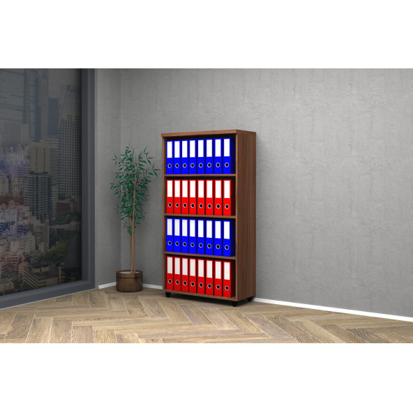VENA RAFLI OFİS DOSYA DOLAP 80x35x150h ürün görseli 1