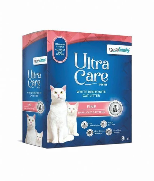 Bentysandy ULTRA CARE Series Fine Kedi Kumu 8 Lt ürün görseli 1